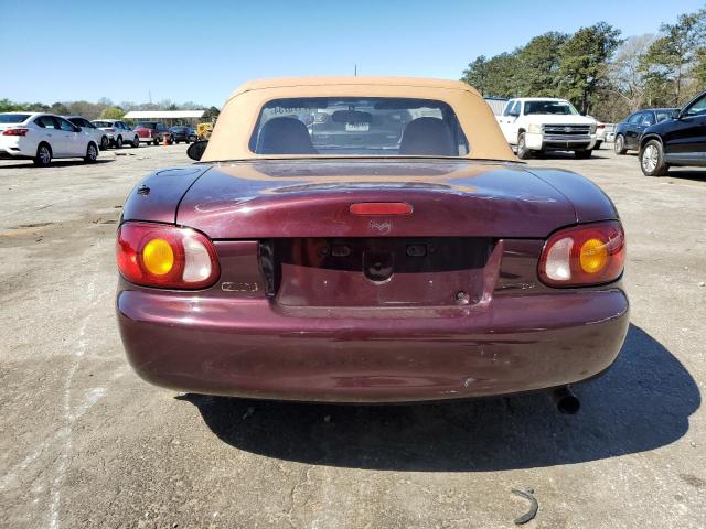 JM1NB3535Y0148581 - 2000 MAZDA MX-5 MIATA BASE BURGUNDY photo 6