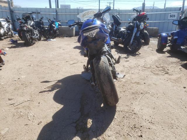 JKAEXEE12DDA10380 - 2013 KAWASAKI EX650 E BLUE photo 4