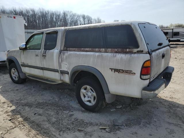 5TBBN441XYS076122 - 2000 TOYOTA TUNDRA ACCESS CAB WHITE photo 2