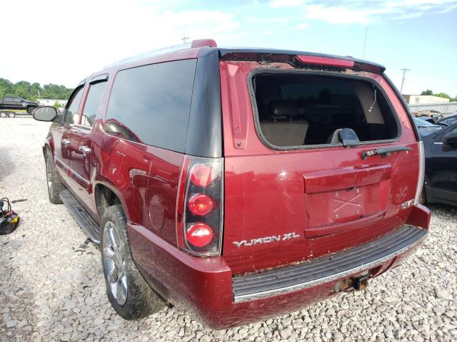 1GKFK66848J102609 - 2008 GMC YUKON XL DENALI RED photo 3