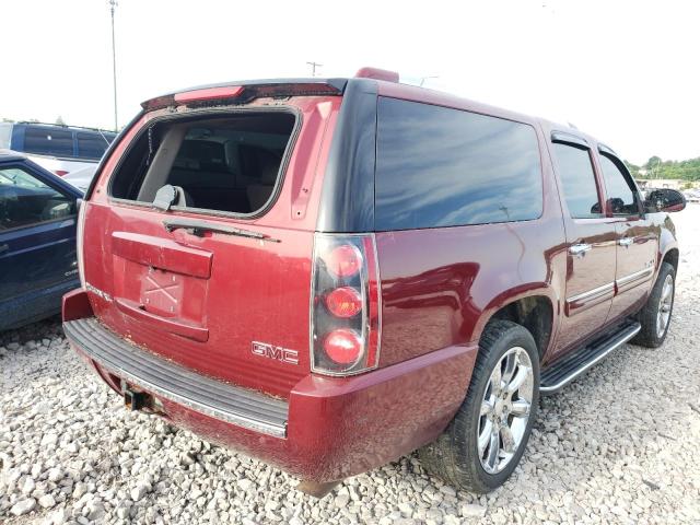 1GKFK66848J102609 - 2008 GMC YUKON XL DENALI RED photo 4