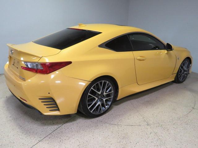 JTHHZ5BC2J5018242 - 2018 LEXUS RC 350 YELLOW photo 3