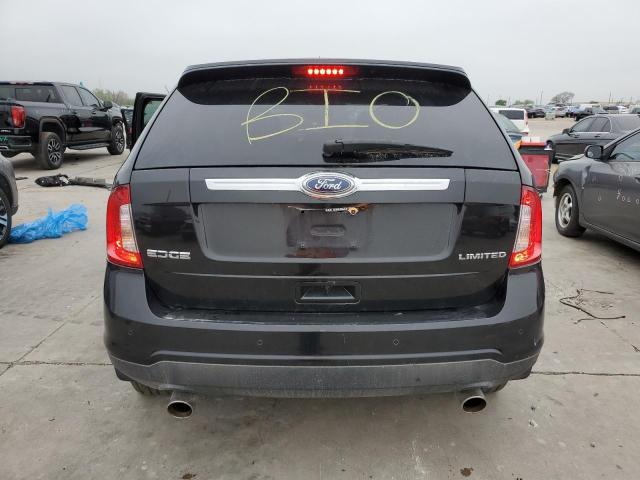 2FMDK3KC4EBB81562 - 2014 FORD EDGE LIMITED BLACK photo 6