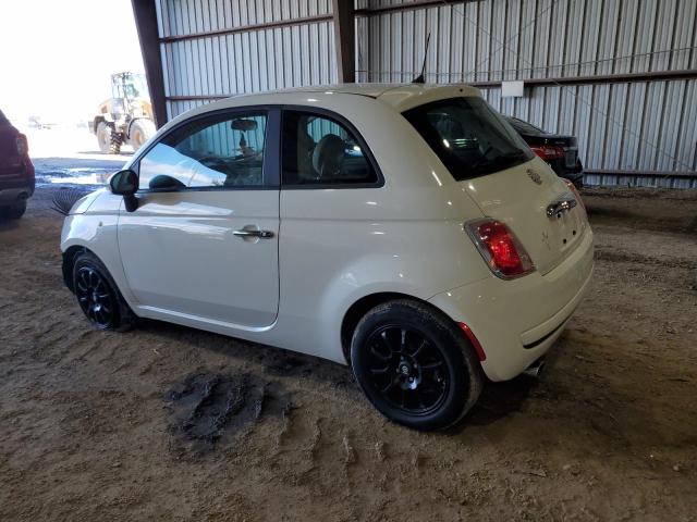 3C3CFFAR5CT386387 - 2012 FIAT 500 POP WHITE photo 2