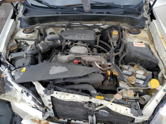 JF2SH6BC6AH705787 - 2010 SUBARU FORESTER XS Білий фото 11
