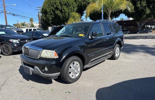 5LMEU68HX3ZJ01109 - 2003 LINCOLN AVIATOR BLACK photo 2