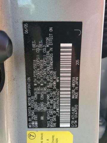 JTJHW31U960016627 - 2006 LEXUS RX 400 GRAY photo 12