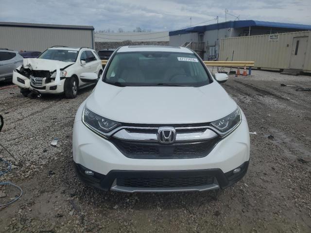 JHLRW2H87KX019282 - 2019 HONDA CR-V EXL WHITE photo 5