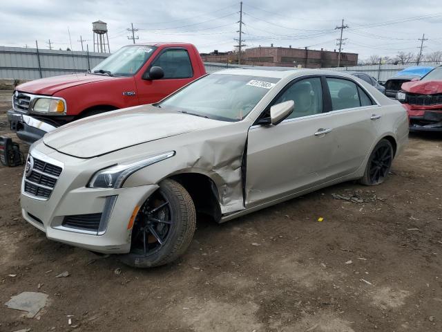 1G6AX5S38E0157757 - 2014 CADILLAC CTS LUXURY COLLECTION TAN photo 1