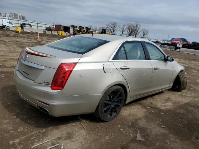 1G6AX5S38E0157757 - 2014 CADILLAC CTS LUXURY COLLECTION TAN photo 3