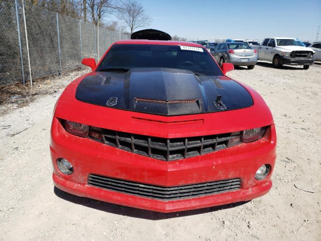 2G1FJ1EJ9A9128574 - 2010 CHEVROLET CAMARO SS RED photo 5