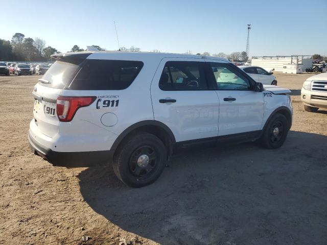 1FM5K8AR6HGD06436 - 2017 FORD EXPLORER POLICE INTERCEPTOR 白色 照片 3