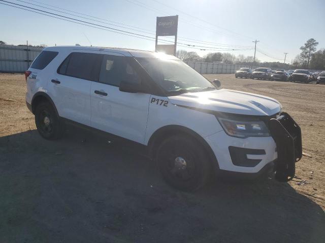 1FM5K8AR6HGD06436 - 2017 FORD EXPLORER POLICE INTERCEPTOR 白色 照片 4