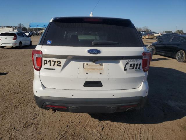 1FM5K8AR6HGD06436 - 2017 FORD EXPLORER POLICE INTERCEPTOR 白色 照片 6