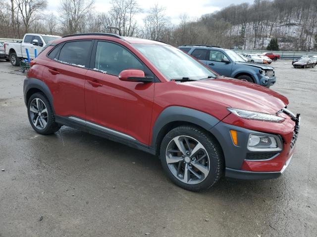 KM8K5CA52LU520778 - 2020 HYUNDAI KONA ULTIMATE RED photo 4