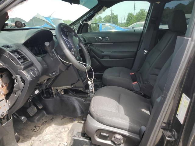 1FM5K8ARXKGA12593 - 2019 FORD EXPLORER POLICE INTERCEPTOR TWO TONE photo 7