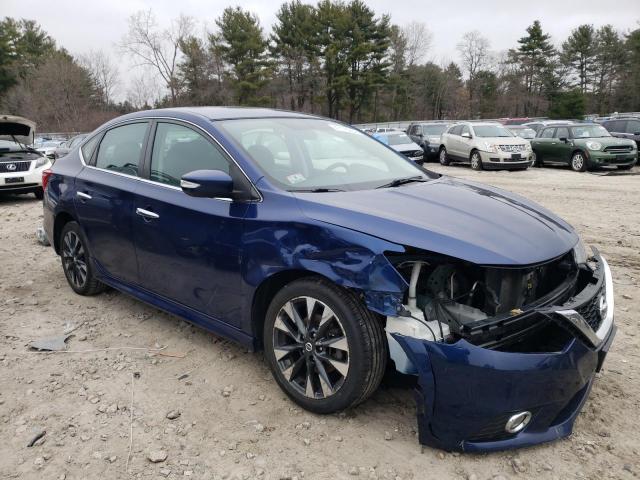 3N1AB7AP6KY311270 - 2019 NISSAN SENTRA S BLUE photo 4