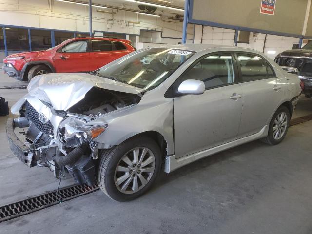 1NXBU4EE0AZ265189 - 2010 TOYOTA COROLLA AU BASE SILVER photo 1