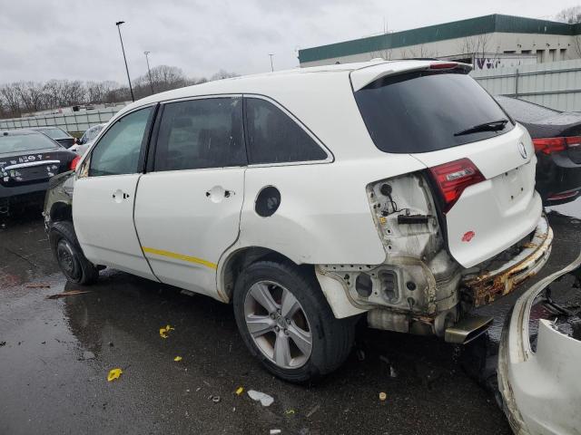 2HNYD2H23DH512727 - 2013 ACURA MDX WHITE photo 2