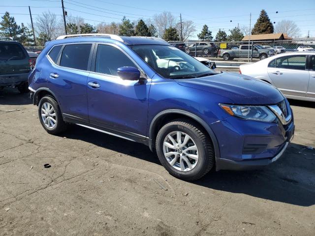 KNMAT2MV6HP606726 - 2017 NISSAN ROGUE S BLUE photo 4