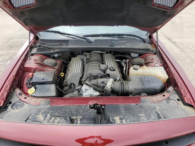 2C3CDZFJ0KH627001 - 2019 DODGE CHALLENGER R/T SCAT PACK BURGUNDY photo 11