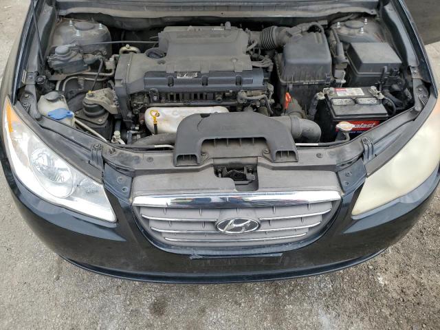 KMHDU46D59U665615 - 2009 HYUNDAI ELANTRA GLS BLACK photo 11