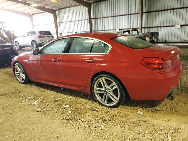 WBA6B2C50DDG66569 - 2013 BMW 650 I RED photo 2