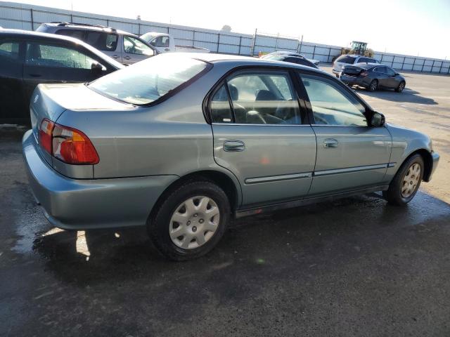 2HGEJ6615YH563317 - 2000 HONDA CIVIC BASE BLUE photo 3