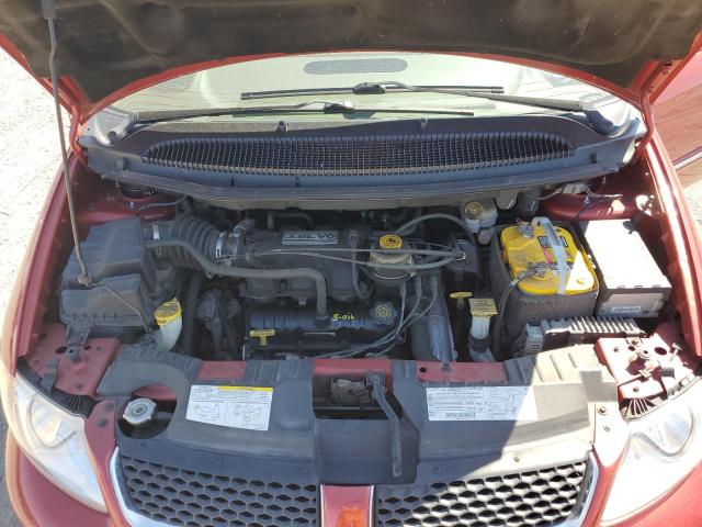 2B4GP54L62R593994 - 2002 DODGE GRAND CARA ES RED photo 12