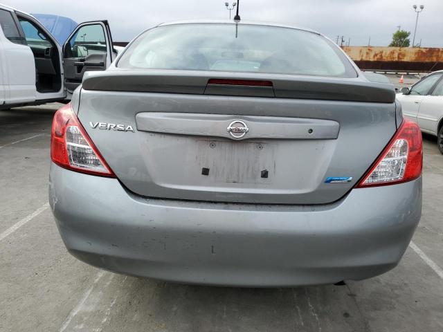 3N1CN7AP2EL816756 - 2014 NISSAN VERSA S GRAY photo 6