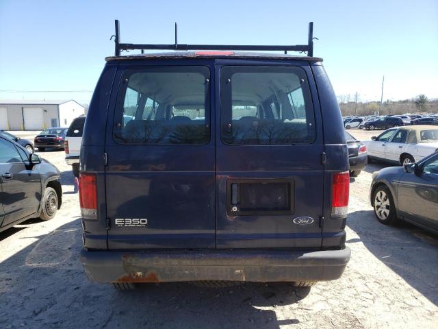 1FBNE31LX3HB04376 - 2003 FORD ECONOLINE E350 SUPER DUTY WAGON BLUE photo 6