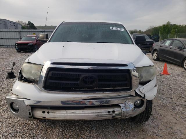 5TFRM5F13BX033223 - 2011 TOYOTA TUNDRA DOUBLE CAB SR5 WHITE photo 5