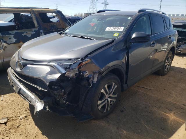 JTMBFREV5JD242048 - 2018 TOYOTA RAV4 LE GRAY photo 1