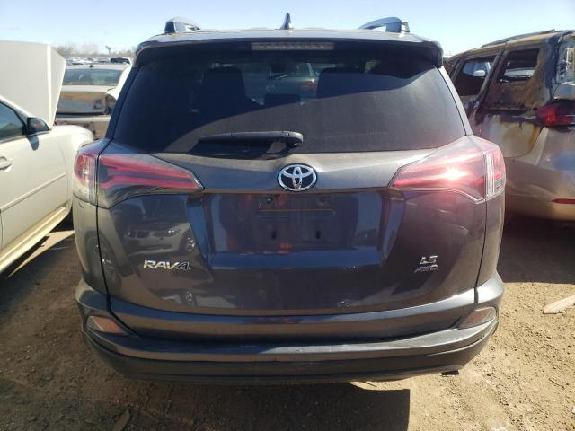 JTMBFREV5JD242048 - 2018 TOYOTA RAV4 LE GRAY photo 6