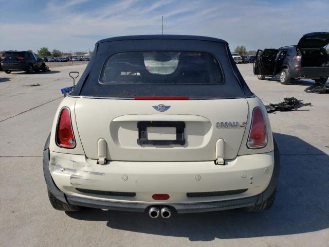 WMWRH33586TF89105 - 2006 MINI COOPER S CREAM photo 6