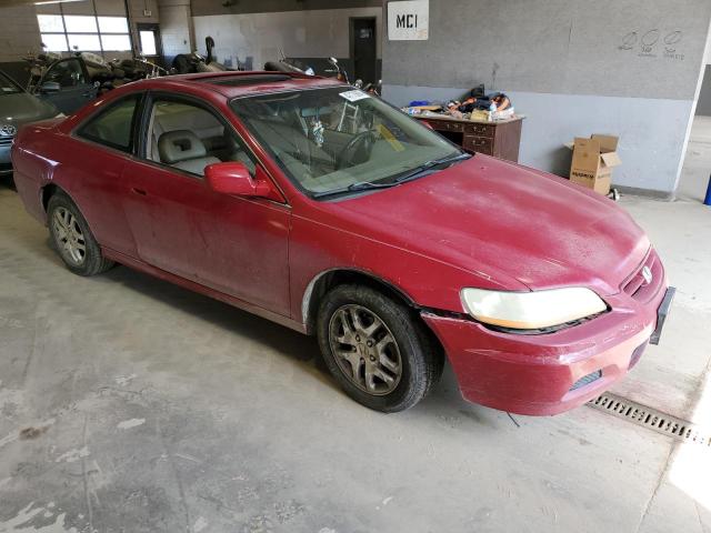 1HGCG22552A012155 - 2002 HONDA ACCORD EX RED photo 4