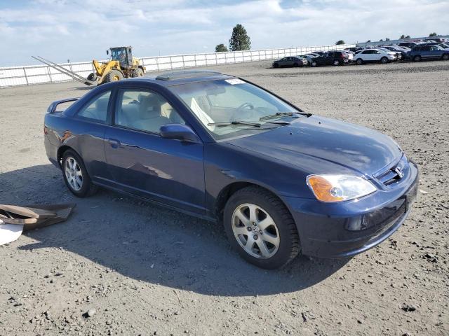 1HGEM22983L012001 - 2003 HONDA CIVIC EX BLUE photo 4