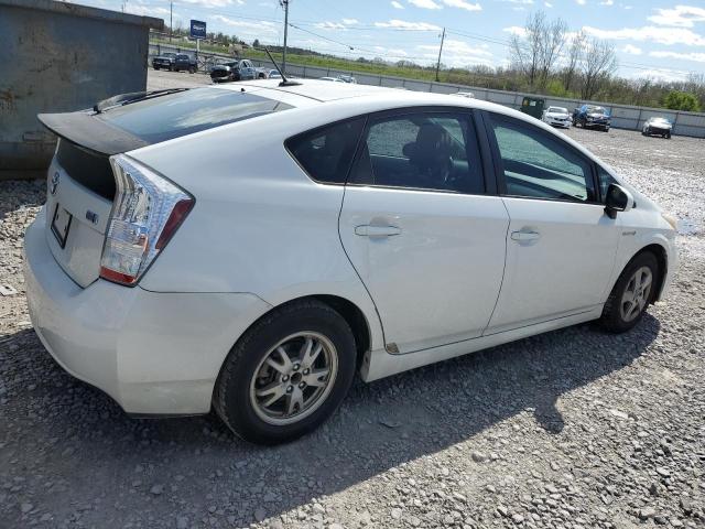 JTDKN3DU3B0261733 - 2011 TOYOTA PRIUS WHITE photo 3