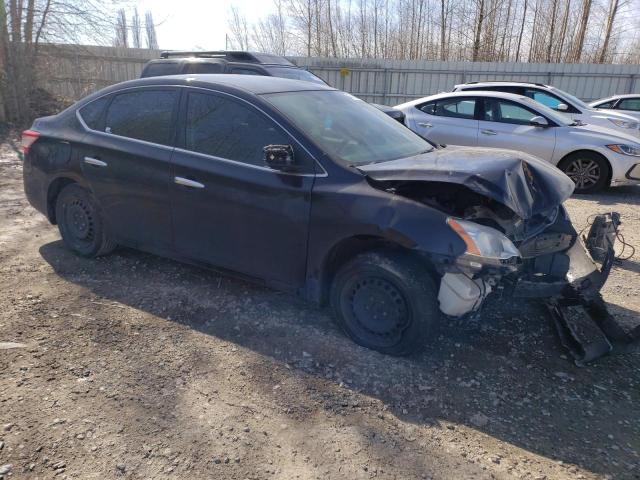 3N1AB7AP8EY330679 - 2014 NISSAN SENTRA S BLACK photo 4