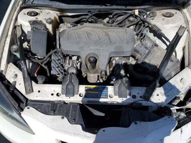 2G2WP552161233707 - 2006 PONTIAC GRAND PRIX WHITE photo 11