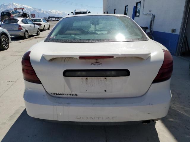 2G2WP552161233707 - 2006 PONTIAC GRAND PRIX WHITE photo 6