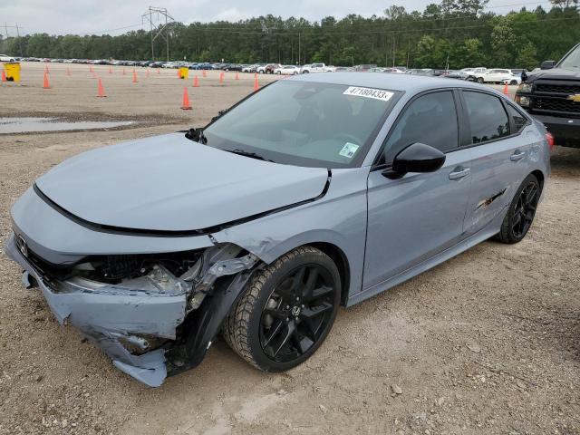 2HGFE2F58NH579589 - 2022 HONDA CIVIC SPORT 灰色 照片 1