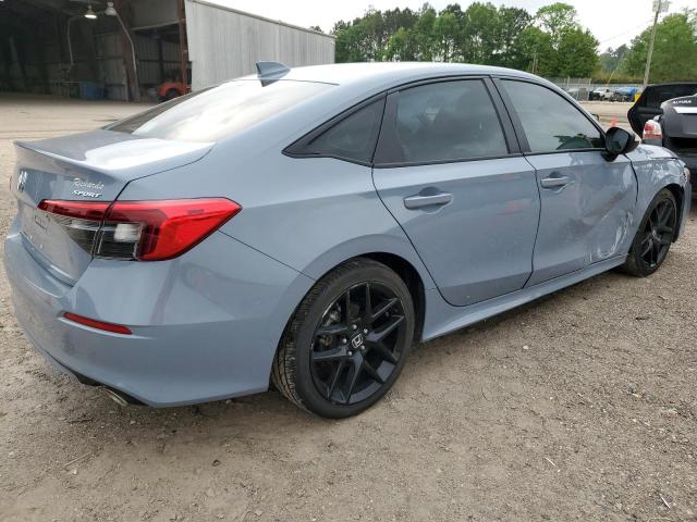 2HGFE2F58NH579589 - 2022 HONDA CIVIC SPORT 灰色 照片 3