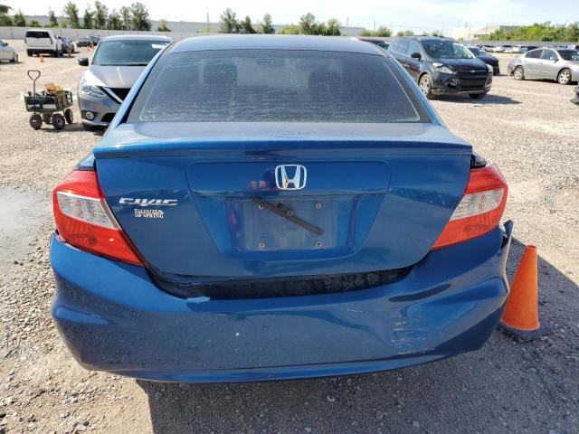 2HGFB2F97CH551386 - 2012 HONDA CIVIC EXL BLUE photo 6