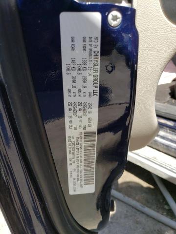 2C4RC1BG9FR587778 - 2015 CHRYSLER TOWN & COU TOURING Mavi foto 13