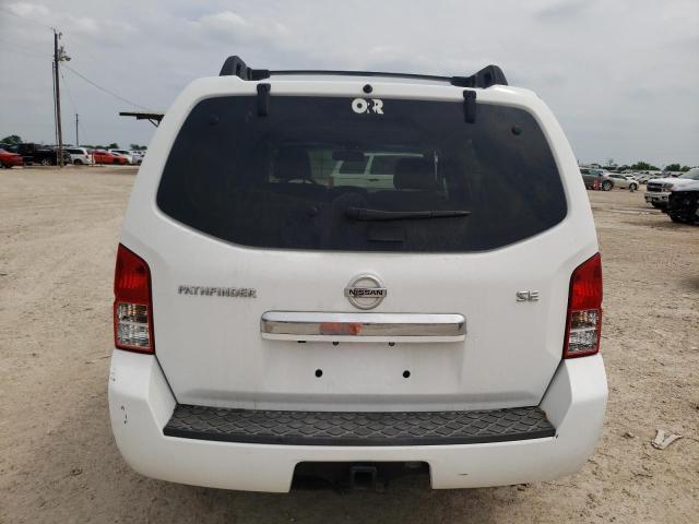 5N1AR18U08C665610 - 2008 NISSAN PATHFINDER S WHITE photo 6