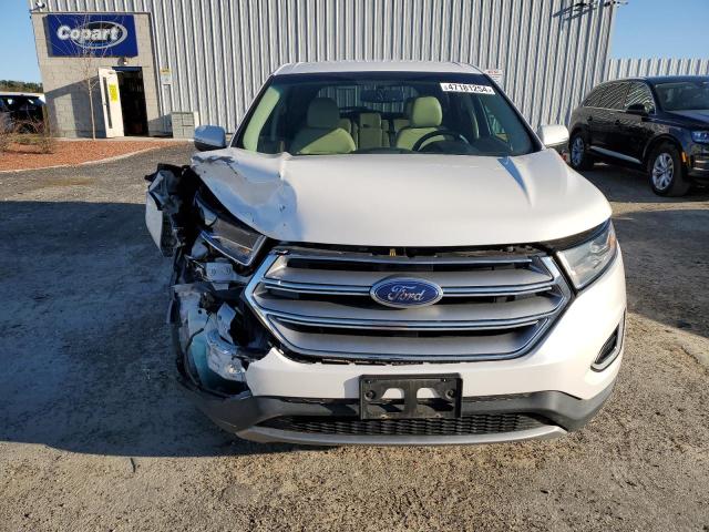 2FMTK4J9XFBC20650 - 2015 FORD EDGE SEL WHITE photo 5