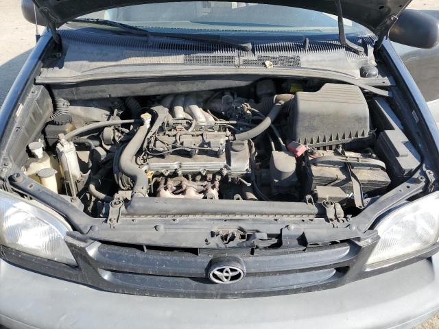 4T3ZF19C6YU293354 - 2000 TOYOTA SIENNA CE BLACK photo 12