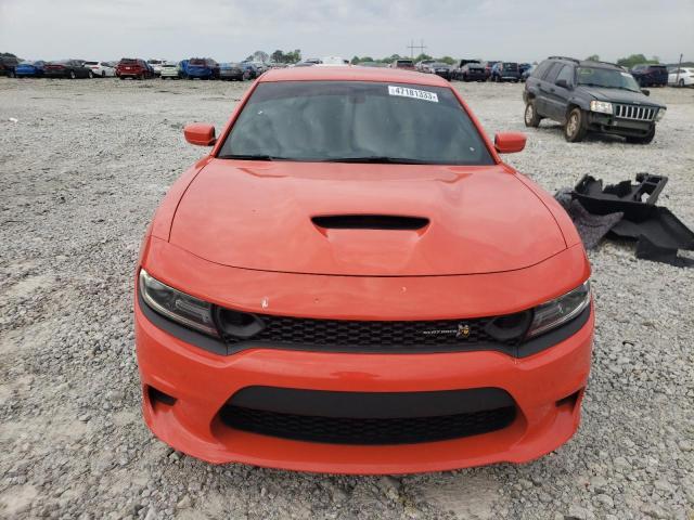 2C3CDXGJ8LH244847 - 2020 DODGE CHARGER SCAT PACK ORANGE photo 5