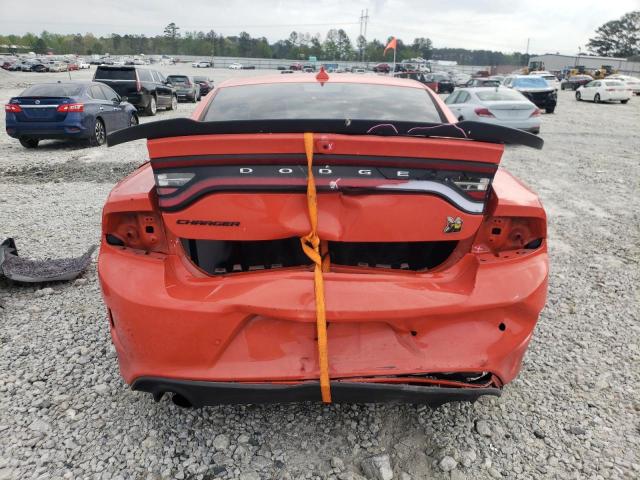 2C3CDXGJ8LH244847 - 2020 DODGE CHARGER SCAT PACK ORANGE photo 6